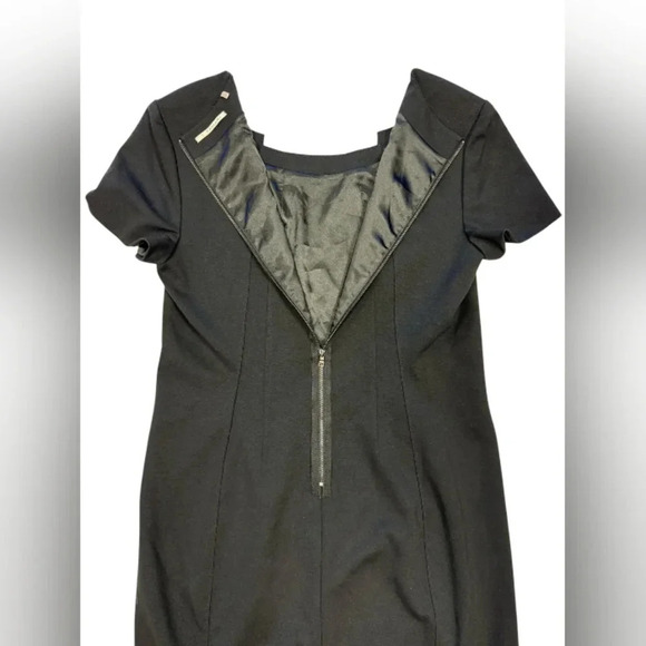 TAHARI Dress Black Short Sleeve Plus Size Midi Size 16 - Picture 6 of 11